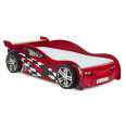 Childrens Bed Red Scorpion Racer Bed SCO001 Kids Single Bed by Julian Bowen