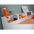 Kids Beds - Julian Bowen Jupiter Mid Sleeper Bed White JUP101