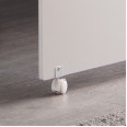 Kids Beds - Julian Bowen Jupiter Mid Sleeper Bed White JUP101