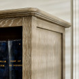 Bookcase Camille Limed Oak Tall Bookcase with Drawers CAM412