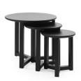 Nest of Tables Nidri Black Table Nest NID002